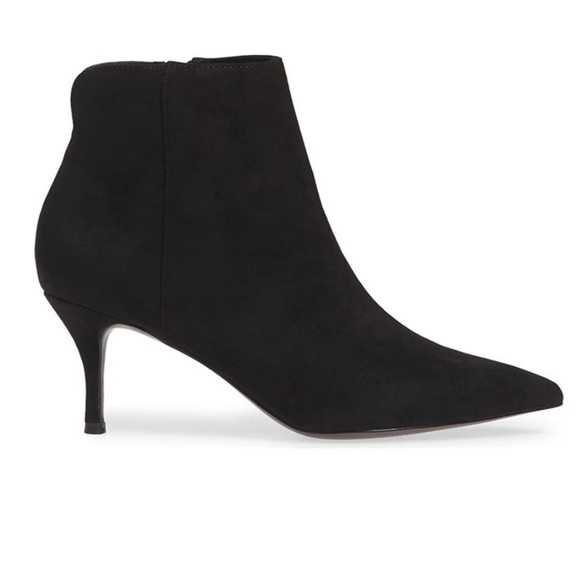 Charles David, black suede booties sz 7.5 - Picture 2 of 4